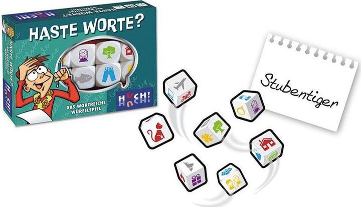 Image du produit Haste Worte - Le jeu de dé des mots (Allemand)