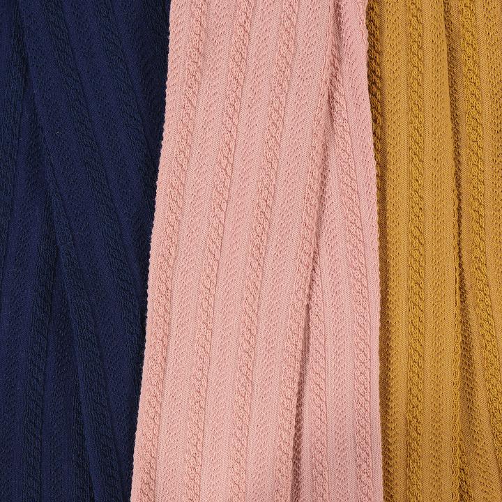 Immagine prodotto La Redoute Collections 3er-Pack unifarbene Strumpfhosen mit Zopfmuster