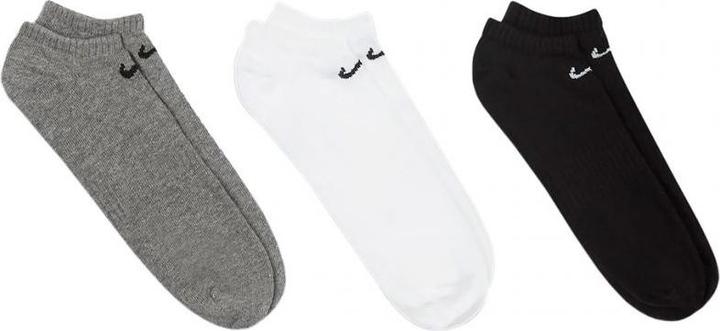 Image du produit Nike Chaussettes Unisex Training No-Show (3 paires) Everyday Lightweight, Multi-Color, SX7678-964, S (Lot de 3, S)