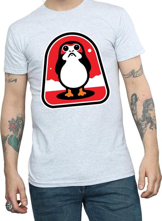 Produktbild Star Wars The Last Jedi Porgs Badge TShirt (M)