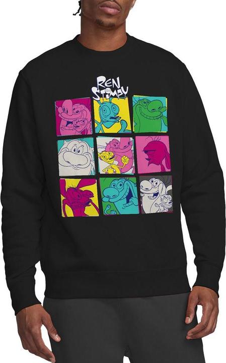 Image du produit Ren & Stimpy - Sweat WARHOL - Adulte (M)
