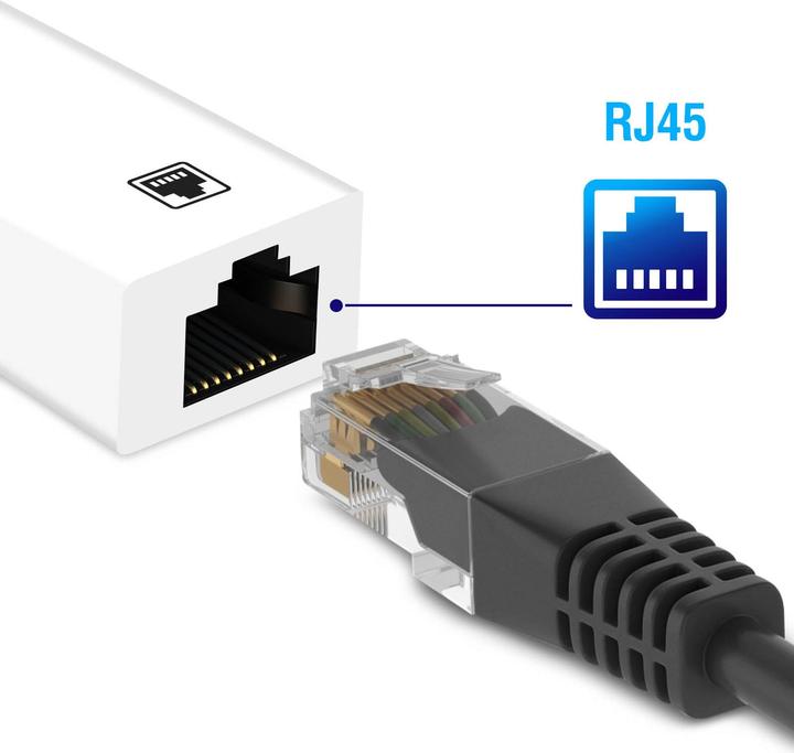 Produktbild Avizar Ethernet RJ45 / Lightning Adapter (Lightning, RJ45 (1x))