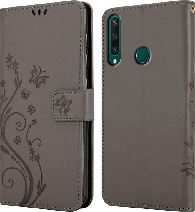 Productafbeelding Cadorabo Bloemen Boekomslag (Huawei Y6p)