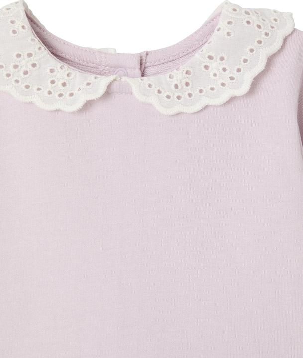 Produktbild Vertbaudet Bio-Kollektion: Baby Sweatshirt mit besticktem Kragen (80)