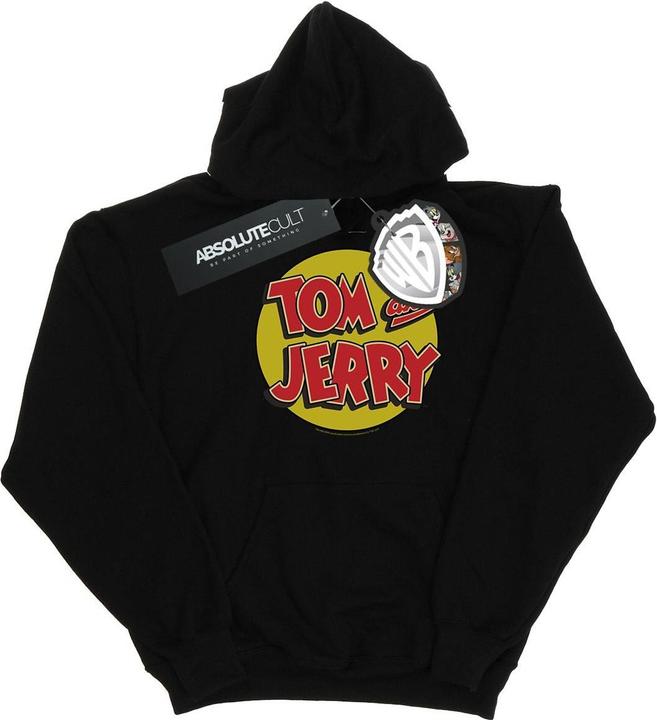 Immagine prodotto Tom & Jerry Circle Logo Felpa con Cappuccio Uomo (XL)