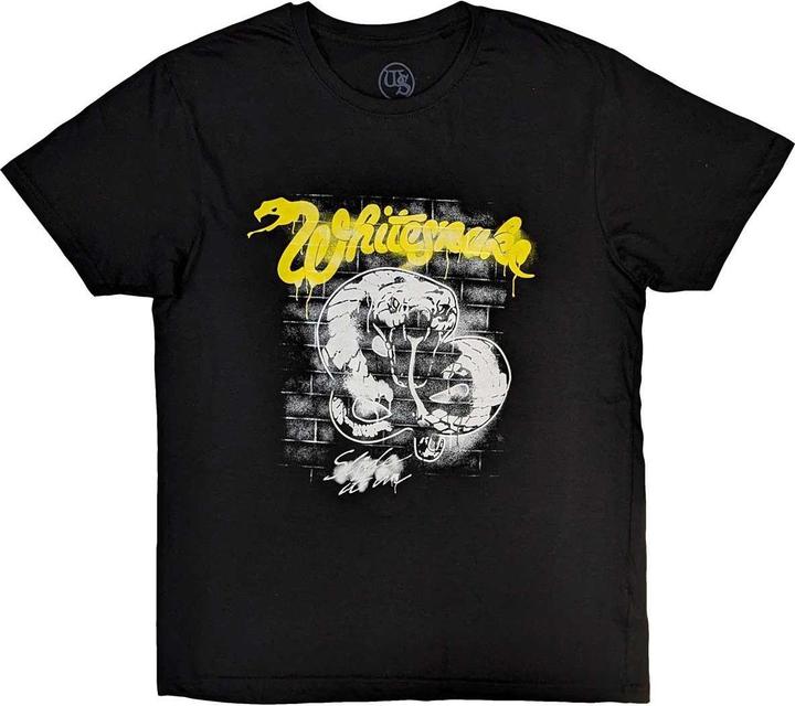 Image du produit Whitesnake T-Shirt unisexe adulte Graffiti en coton (S)
