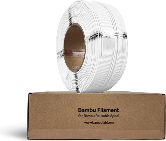 Immagine prodotto Bambu Lab PLA Basic - Refill (PLA, 1.75 mm, 1000 g, Bianco)