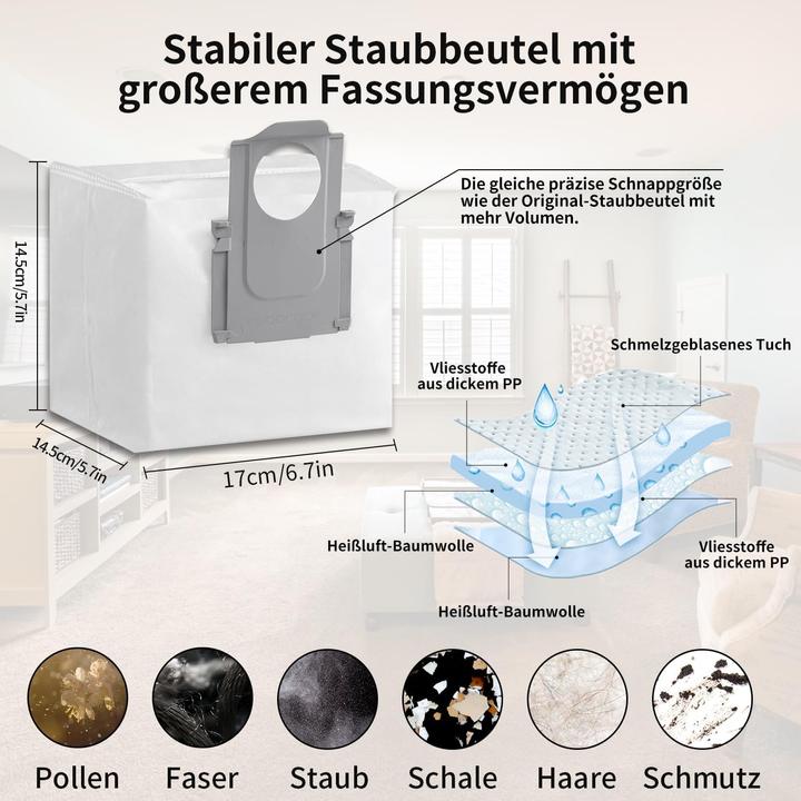 Image du produit Laymi Ersatzteile für Roborock S8 MaxV Ultra