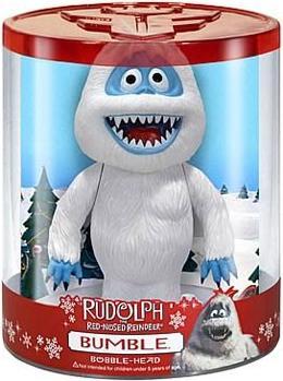 Actual product image Funko Rudolph the Red-Nosed Reindeer Snowman Bumble Bobble Head