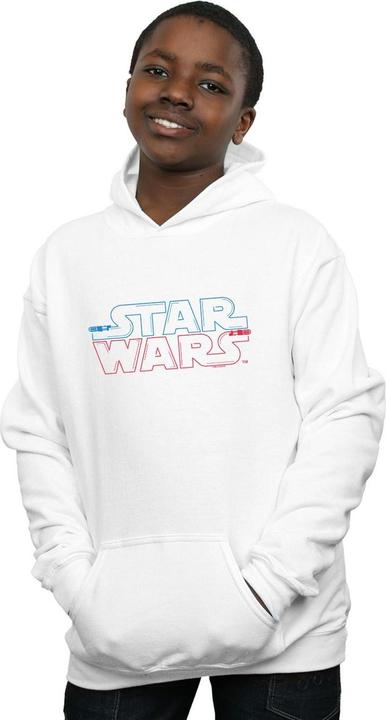Image du produit Star Wars - Sweat à capuche LIGHTSABER LOGO - Garçon (152, 158)