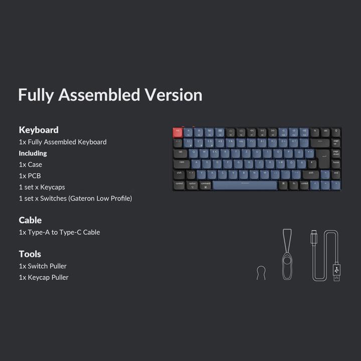 Image du produit Keychron K3 Pro (CH, Sans fil, Filaire)