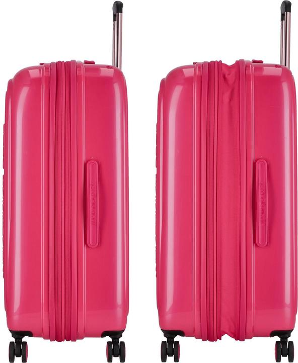 Immagine prodotto Mandarina Duck Logoduck + Metal 4 Rollen Trolley 75 cm mit Dehnfalte (83 l, XL (da 115l))