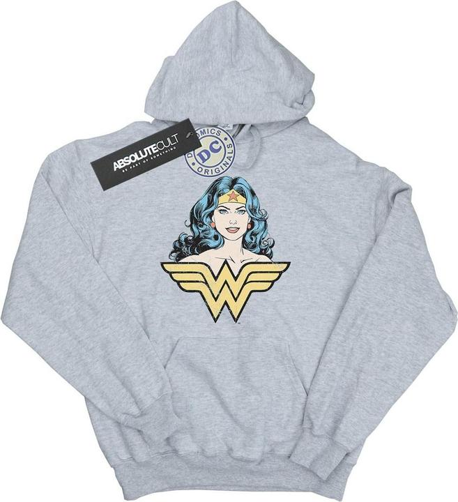 Produktbild Wonder Woman Gaze Kapuzenpullover Mädchen (152, 158)