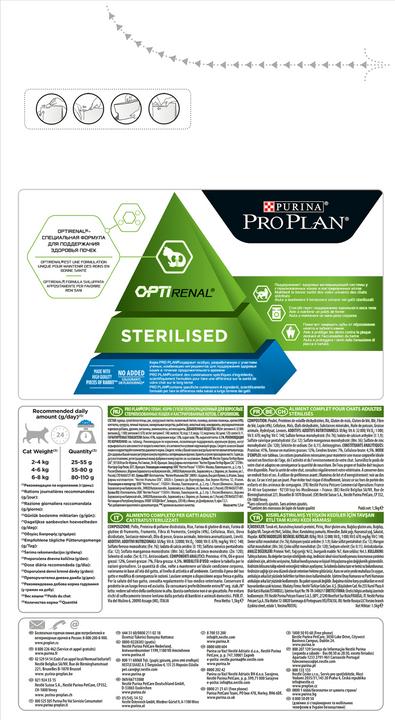 Produktbild Pro Plan Cat Sterilised Kaninchen (Adult, 1 Stk., 1500 g)