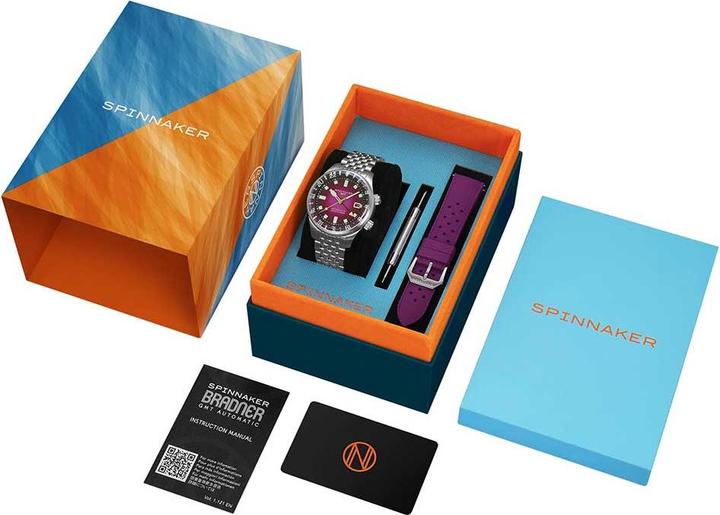 Image du produit Spinnaker SP-5121-BB Bradner GMT (Montre analogique, 42 mm)