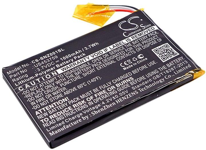 Produktbild NoName Battery for Sony NWZ-ZX1 etc
