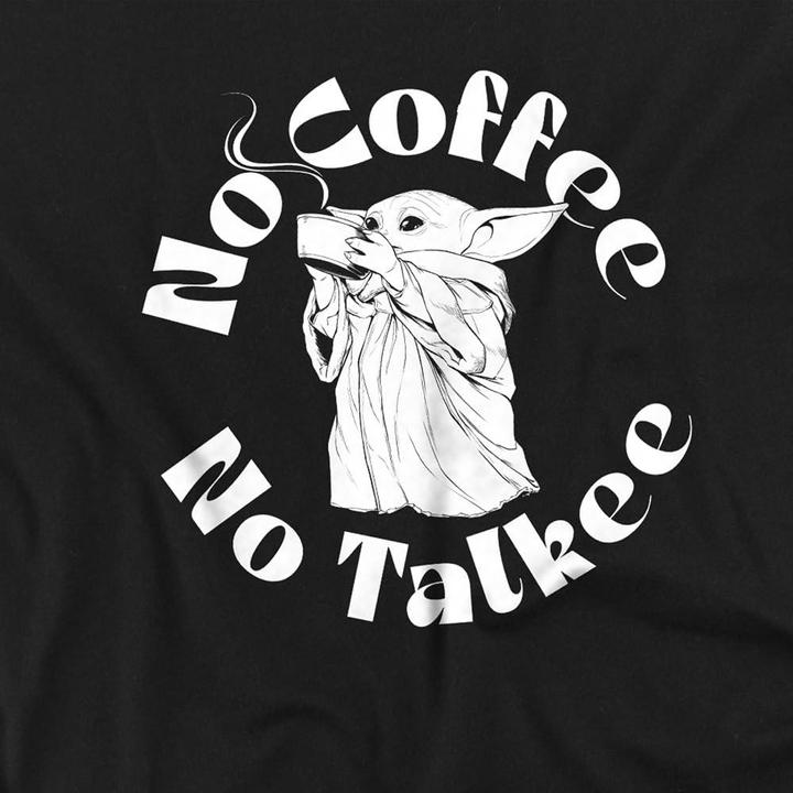 Image du produit Star Wars - T-shirt NO COFFEE NO TALKIE - Homme (4XL)