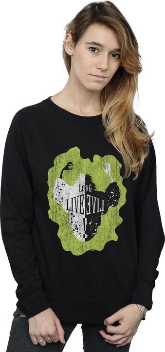 Actual product image Disney Womens/Ladies The Descendants Cruella Long Live Sweatshirt (XL)