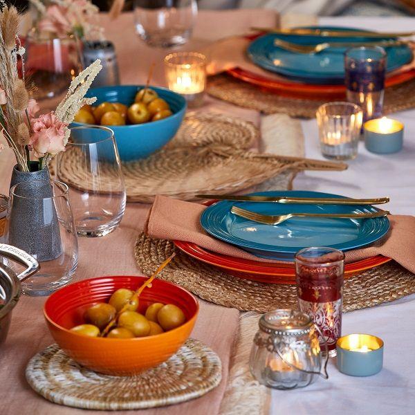 Actual product image Le Creuset Dinner Plate 27 cm Deep Teal (1 x, 27 cm)