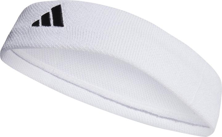 adidas Unisex Headband Tennis Headband, White/Black, HT3908, OSFM