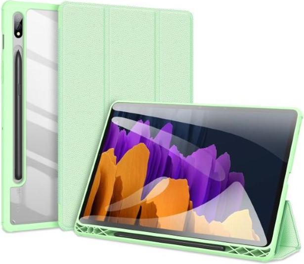 Actual product image Dux Ducis Toby Series Leather Book Cover Case (Galaxy Tab S8, Galaxy Tab S7)
