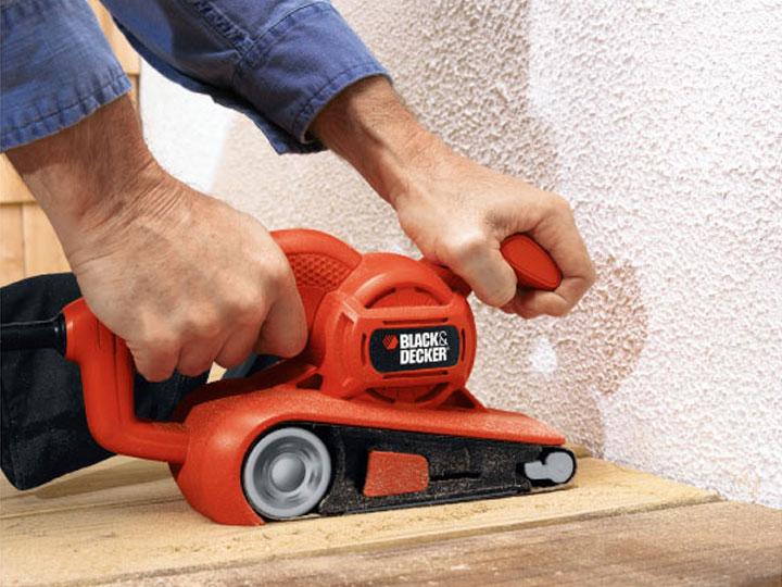 Immagine prodotto Black & Decker Levigatrice a nastro 720W KA86, 75mm x 457mm (Smerigliatrice, 720 W)
