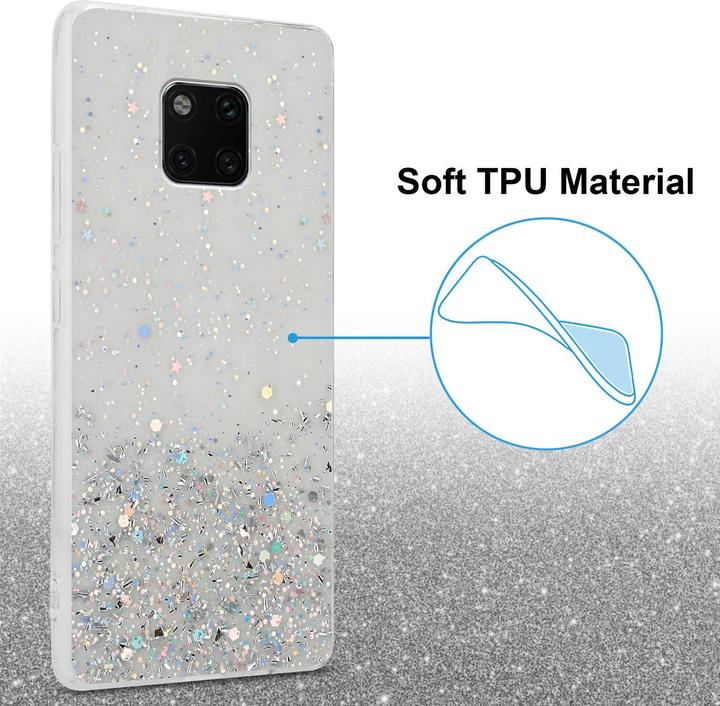 Image du produit Cadorabo Couverture TPU paillettes scintillantes (Mate 20 Pro)