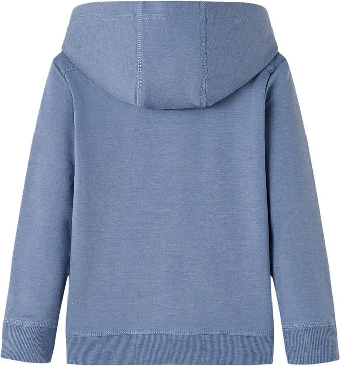 Produktbild VidaXL Kinder-Kapuzenpullover Blau Melange 92,Material: 95 (92)