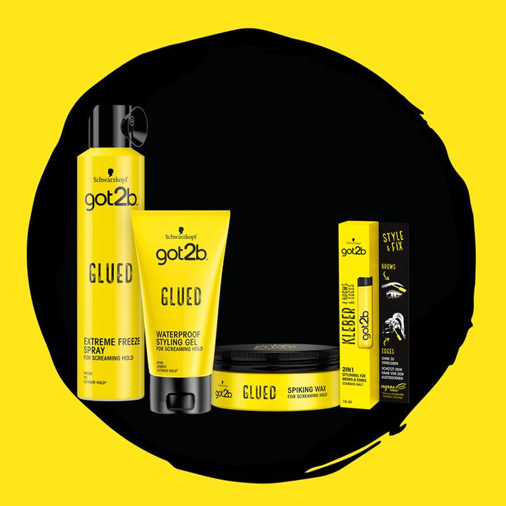 Image du produit Got2b glued 4 brows&edges gel (Gel coiffant, 16 ml)
