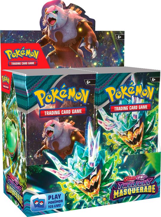 Actual product image Pokémon Twilight Masquerade (English, Booster display)
