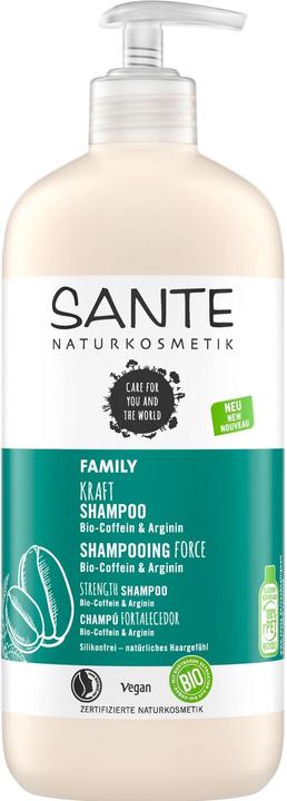 Actual product image Sante Family Power Shampoo Organic Caffeine & Arginine (500 ml, Liquid shampoo)