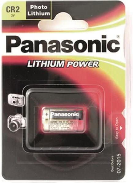Actual product image Panasonic Photo Lithium CR2 (1 pcs., CR2, 850 mAh)
