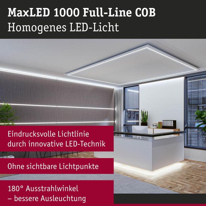 Actual product image Paulmann MaxLED 1000 Full-Line COB Stripe Set (Daylight, 300 cm, Indoor)
