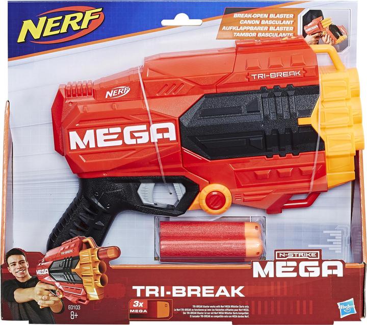Actual product image Nerf MEGA Tri Break