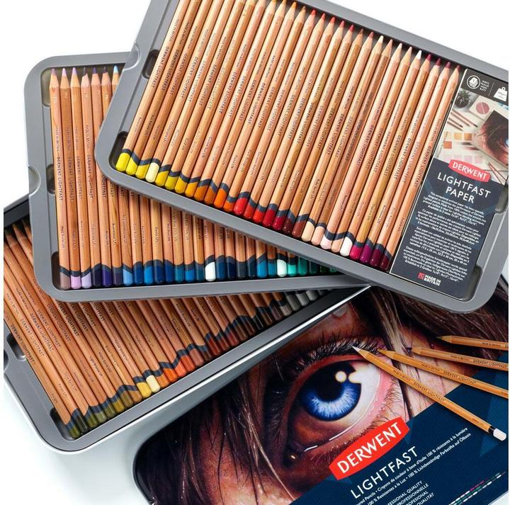 Produktbild Derwent Lightfast Buntstifte (Mehrfarbig, 100 x)