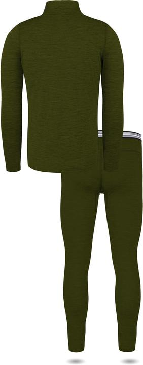 Actual product image Normani Mens Merino Long Sleeve Shirt and Trousers Canberra/Sydney - 8827 (5XL)