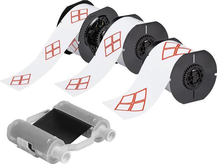 Image du produit Brady B30-CLP-KIT, Kit d'étiquettes chimiques SGH/CLP pré-imprimées pour imprimante BBP3x (1 kit = 4