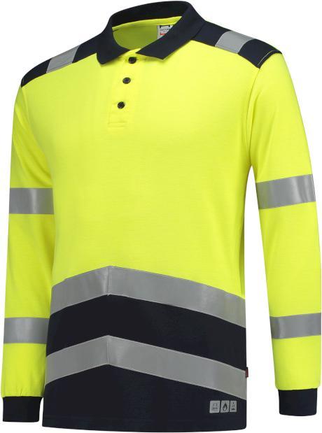Produktbild Tricorp 203003FluoryellowInk5XL Poloshirt Multinorm Bicolor (5XL)