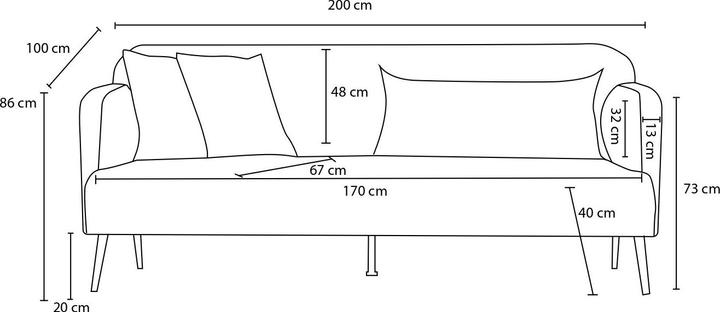 Actual product image Atelier del Sofa Revos (3-seater)