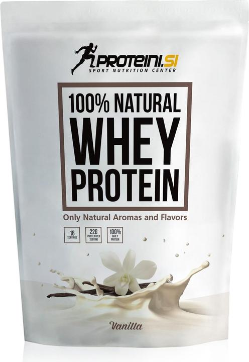 Proteini.ch Natural Whey Protein (Cookies & Cream, 1 Stk., 500 g)