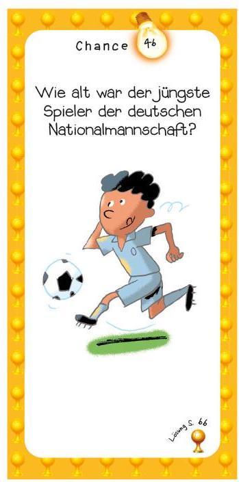 Actual product image The Junior Football Quiz (German)