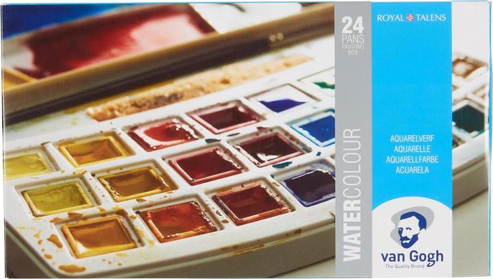 Image du produit Van Gogh Boîte d'aquarelle (Multicolore, 24 ml)