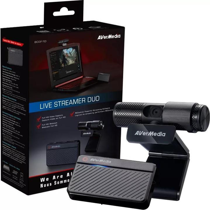 AVerMedia Live Streamer DUO Streaming Kit (2.10 Mpx)