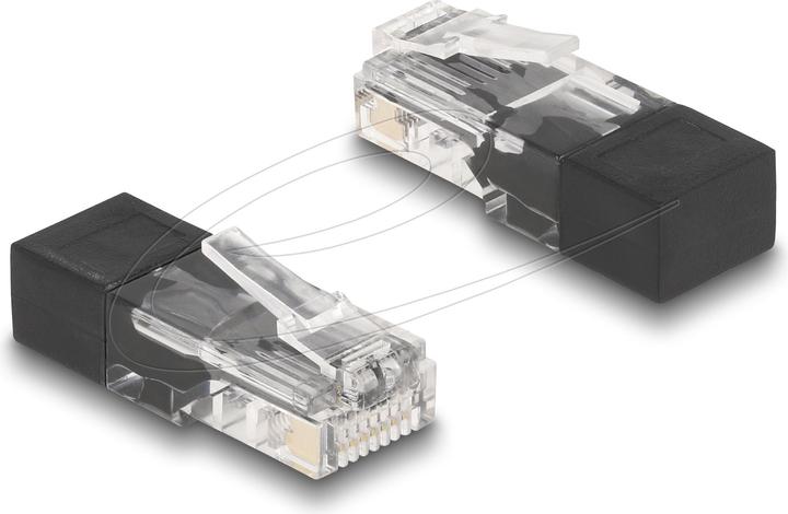 Image du produit Delock Connecteur RJ45 avec résistance de terminaison (Câble réseau Connecteur)