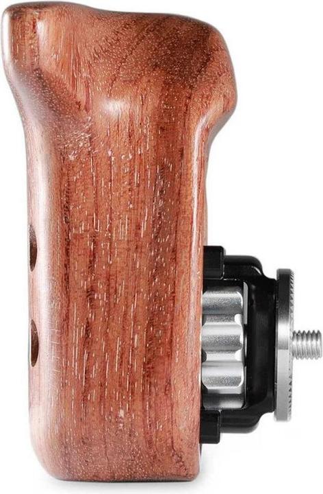 Image du produit SmallRig Poignée en bois du côté gauche avec la rosette d'arrivée (Poignée)