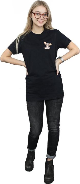 Actual product image Universal Textiles Womens/Ladies Gizmo Chest Cotton Boyfriend T-Shirt (XL)