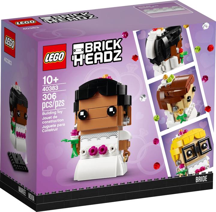 Image du produit LEGO BrickHeadz - Mariée (40383, LEGO Brickheadz)