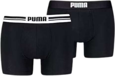 Produktbild Puma Herren-Boxershorts „Everyday Placed Logo“ im 2er-Pack (L, 2er Pack)