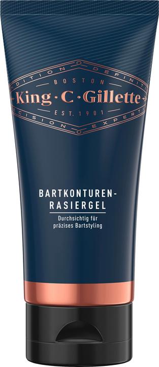 King C. Gillette Bartkonturen-Rasiergel (150 ml, Rasiergel)