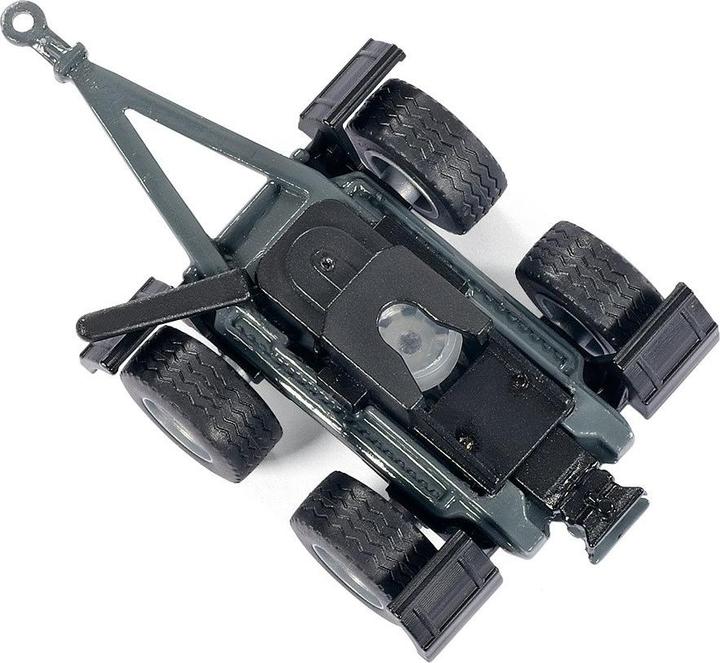 Actual product image Siku Tractor with front loader, dolly and dump body